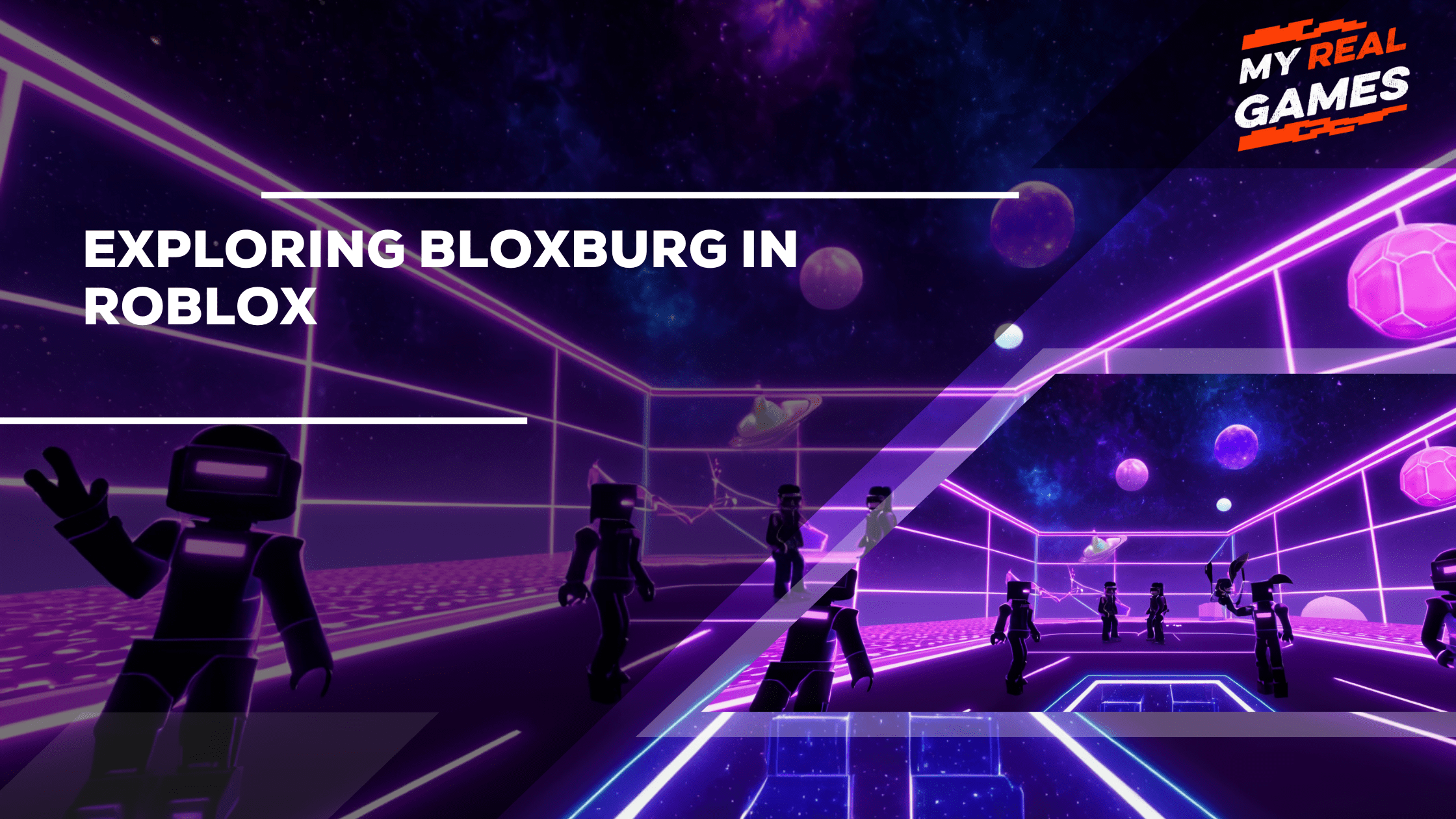 Exploring Bloxburg in Roblox