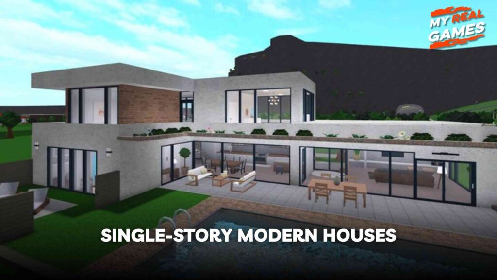 Single-Story Modern Houses