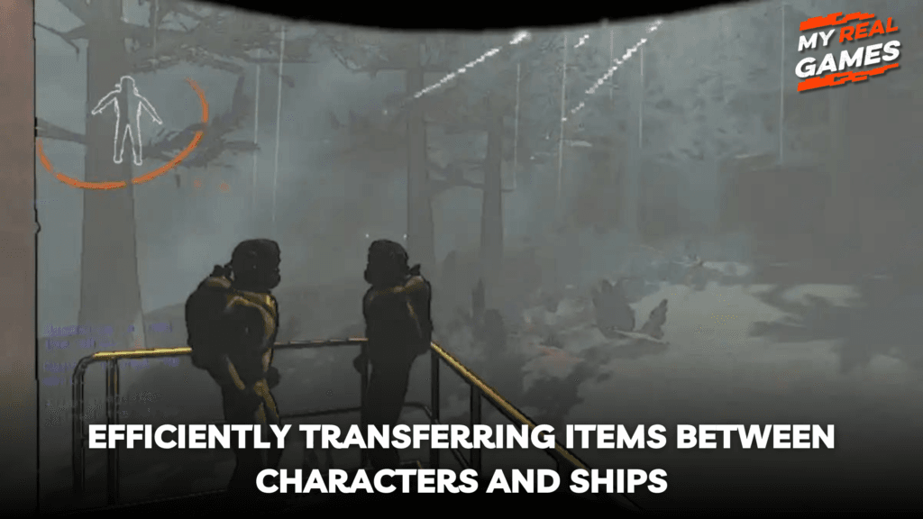 Efficiently Transferring Items Between Characters and Ships