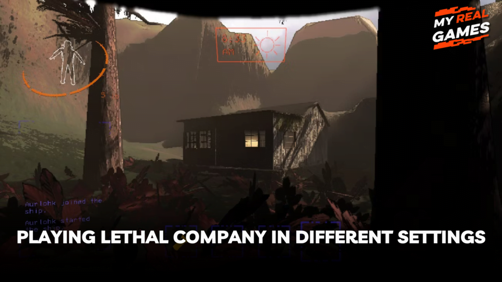 Playing Lethal Company in Different Settings