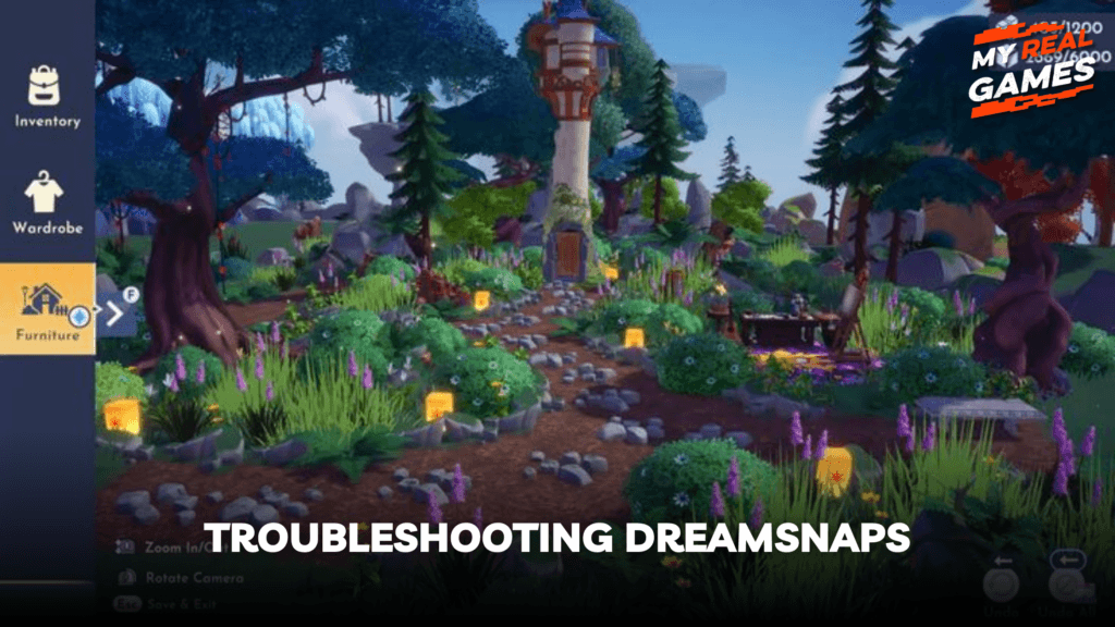 Troubleshooting DreamSnaps