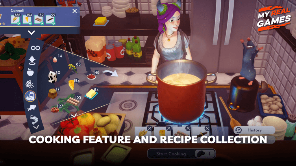 Cooking Feature and Recipe Collection